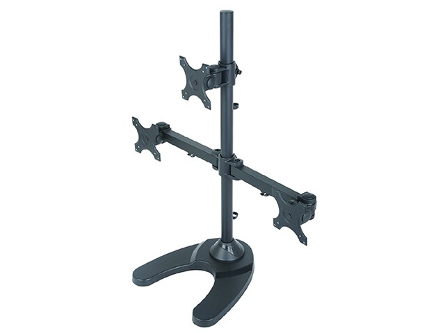 TygerClaw LCD6003 Triple-Arm Desk Mount for Monitors up to 24"