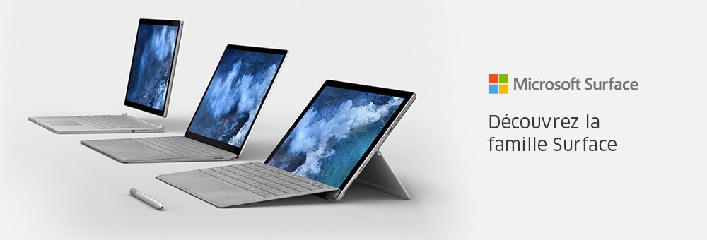 Microsoft Surface Découvrez la famille Surface