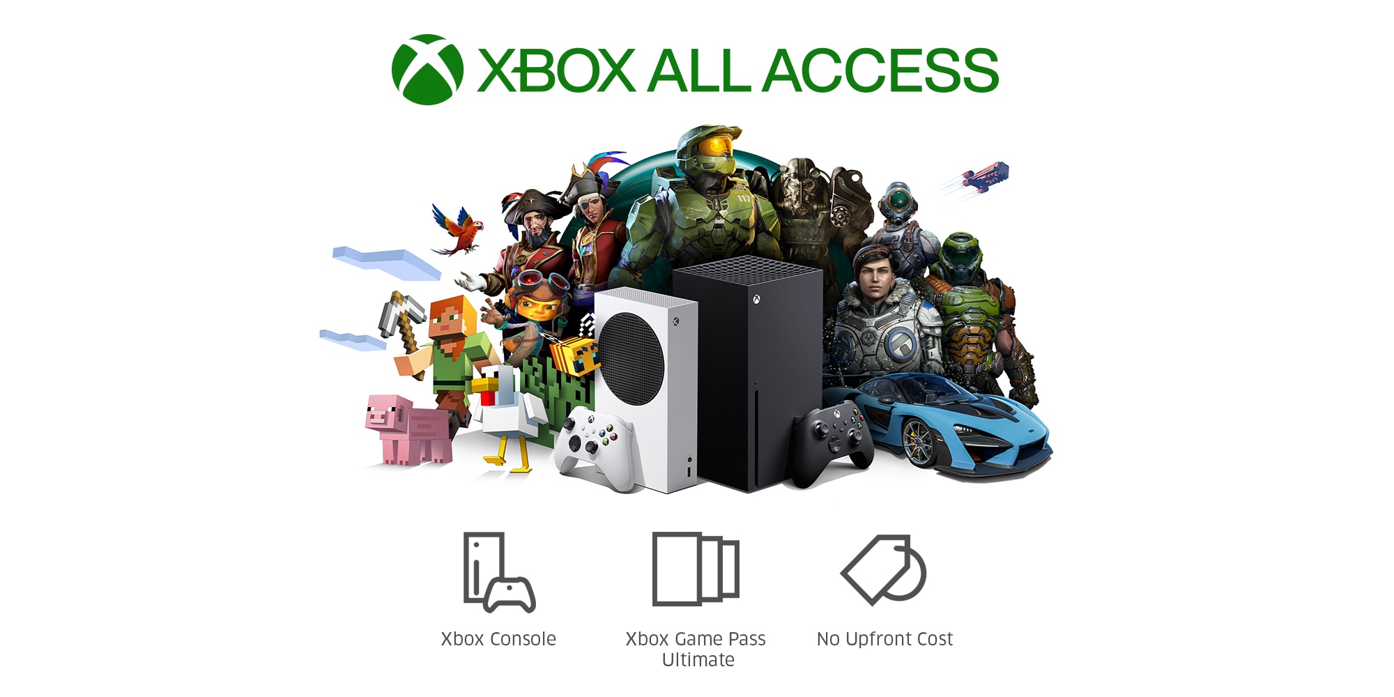 XBOX ALL ACCESS   Xbox Console Xbox Game Pass Ultimate No Upfront Cost