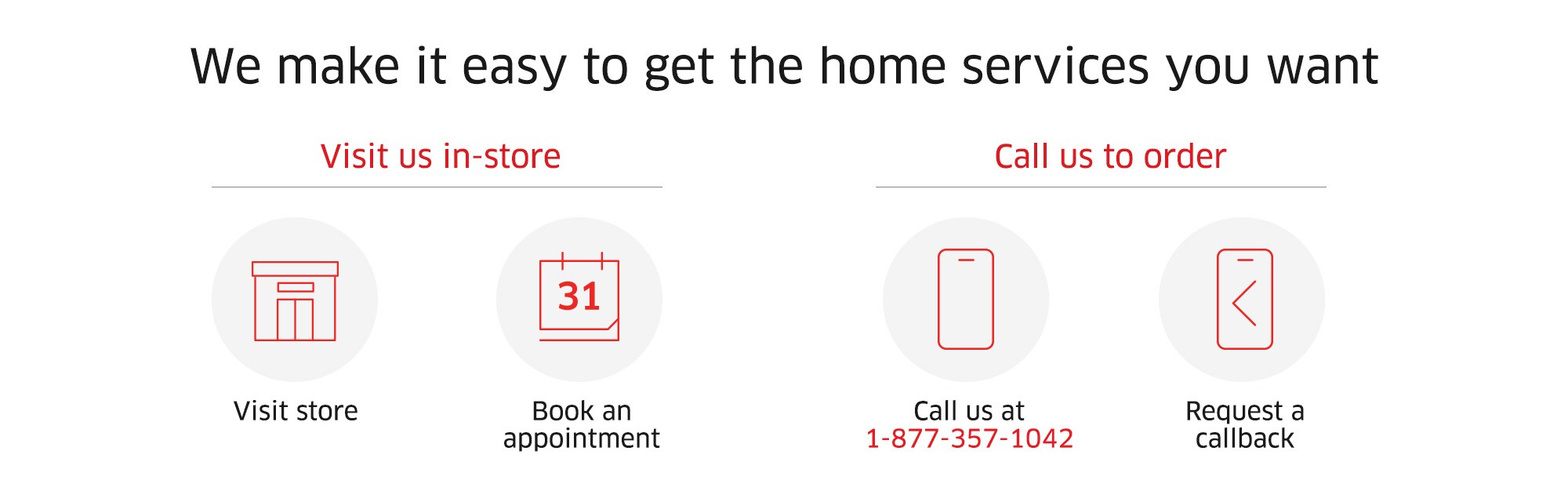 We make it easy to get the home services you want