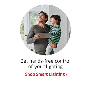 Get hands-free control of your lighting  Shop Smart Lighting Shop Lighting