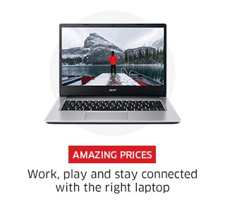 AMAZING PRICES  Work, play and stay connected with the right laptop