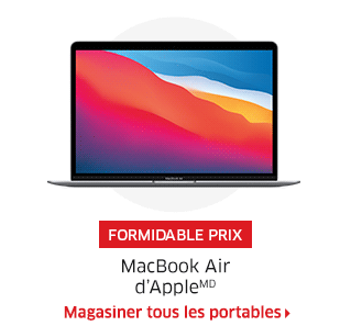 FORMIDABLE PRIX MacBook Air d’AppleMD  Magasiner tous les portables