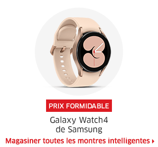 PRIX FORMIDABLE   Galaxy Watch4 de Samsung   Magasiner toutes les montres intelligentes