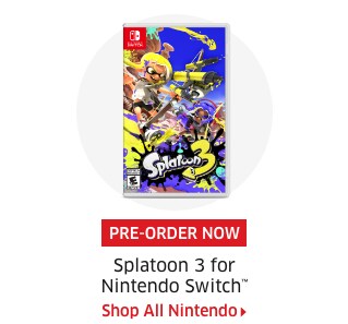 PRE-ORDER NOW Splatoon 3 for Nintendo Switch™  Shop All Nintendo