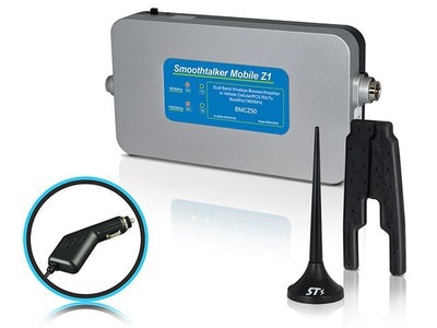 Amplificateurs de signaux cellulaires de 50 dB à deux bandes BMCZ50MINPC Mobile Z1 de SmoothTalker pour 3G / 4G LTE
