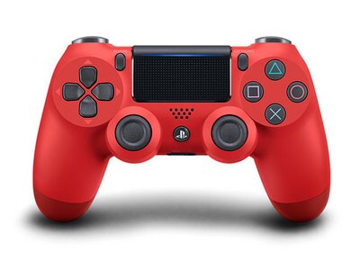 Manette sans fil DUALSHOCK® 4 pour PlayStation® 4 - rouge magma