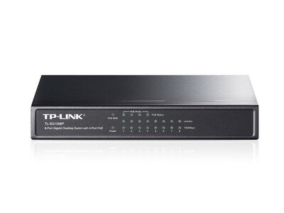 Commutateur à 8 ports TL-SG1008P de TP-LINK avec 4 ports PoE 