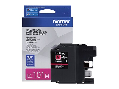 Brother LC101M Ink Cartridge - Magenta