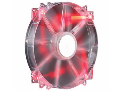 Cooler Master MegaFlow 200mm LED Silent Fan - Red