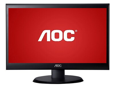 AOC E2050SWD 20” Widescreen LED Monitor - Black