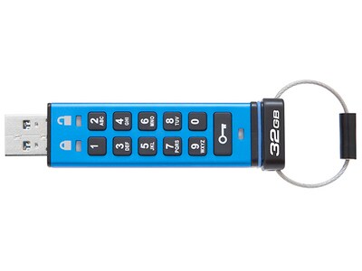 Clé USB 3.1 avec clavier numérique DataTraveler 2000 de Kingston - 32 Go