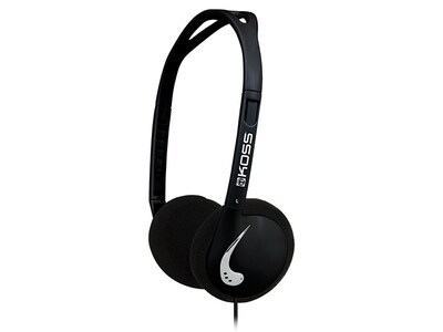Koss Recovery On-Ear Wired Headphones - Black