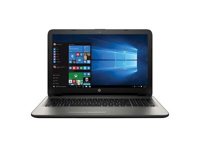 HP 15-af166ca 15.6" Laptop with AMD A6-6310 APU, 500GB HDD, 4GB RAM & Windows 10 Home - Turbo Silver