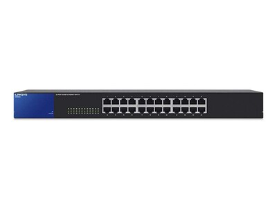Interrupteur gigabit Ethernet de Linksys à 24 ports