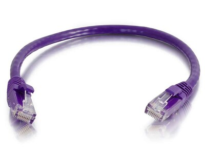 Câble de raccordement sans coupure non blindé (UTP) 00467 Cat5e de C2G pour réseau de 7 pi - Violet