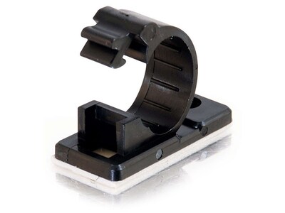 C2G 43052 .5in Self-Adhesive Cable Clamp - 50pk