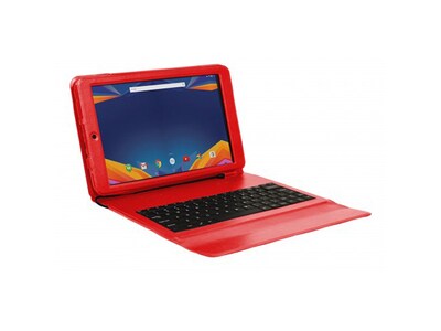 Tablette 10,1 po Prestige Prime 10ES de Visual Land avec processeur 1,8 GHz huit cœurs, 32 Go stockage, Android 5.0 - Rouge