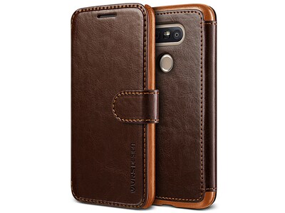 VRS Design Layered Dandy Wallet Case for LG G5 - Brown