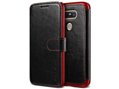 VRS Design Layered Dandy Wallet Case for LG G5 - Black
