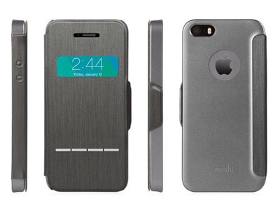 Moshi Sensecover Case for iPhone 5/5s/SE - Black