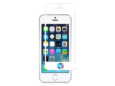 Protecteur d'écran en verre iVisor de Moshi pour iPhone iPhone 5/5s/5c/SE - Blanc