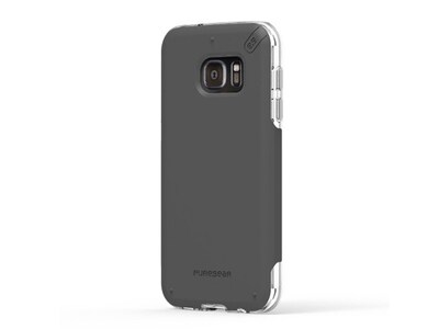 Étui Slim Shell PRO de PureGear pour Samsung Galaxy S7 - Noir et transparent