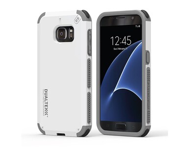 Étui DualTek Extreme Shock de PureGear pour Samsung Galaxy S7 - Blanc