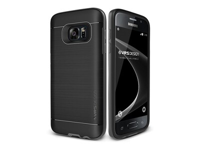VRS Design Samsung Galaxy S7 High Pro Shield Case - Steel Silver