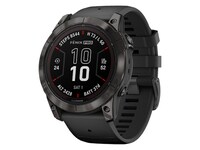 Garmin fenix 7X Pro Sapphire Solar Edition GPS Smartwatch and Fitness Tracker - Black
