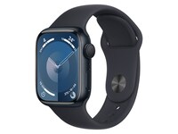 Apple® Watch Series 9 45mm Midnight Aluminium Case with Midnight Sport Band (GPS) - S/M