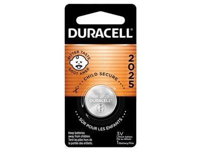 Duracell 2025 Lithium Coin Battery 3V - 1 Pack