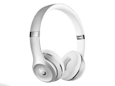 Beats Solo³ On-Ear Wireless Headphones - Silver