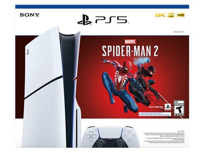 Ensemble de console PlayStation®5 Modèle Mince Marvel’s Spider-Man 2