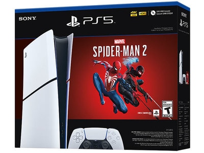 Ensemble de digitale console PlayStation®5 Modèle Mince Marvel’s Spider-Man 2