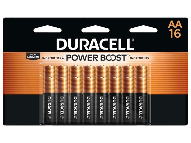 Duracell Coppertop AA Alkaline Batteries - 16 Pack