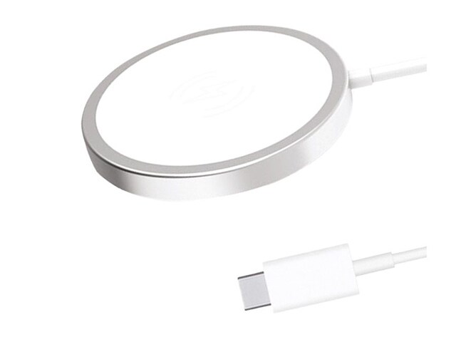 CJ Tech Magsafe Wireless 15W Fast Charger - White