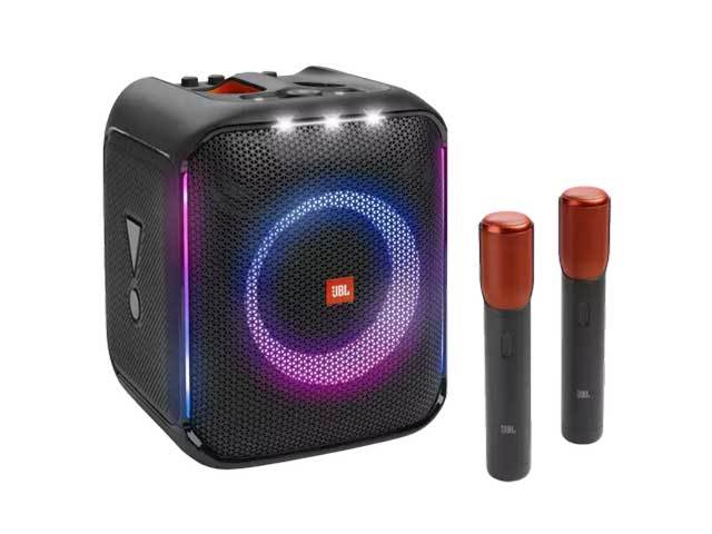 Image of JBL PartyBox Encore Essential Portable Party Speaker - 2 Microphones Included - Black