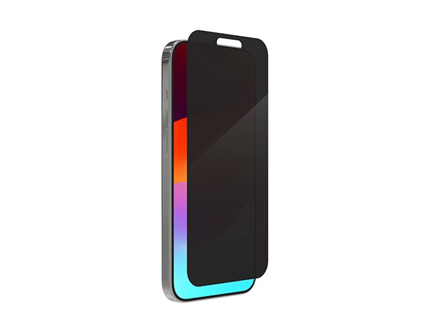 ZAGG Invisible Shield iPhone 15 Plus Glass Elite Privacy Screen Protector