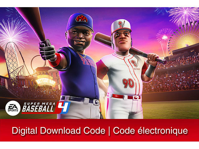 Image of Super Mega Baseball 4 Standard Edition (Digital Download) For Nintendo Switch