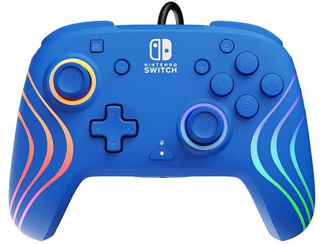 Image of PDP Afterglow™ Wave Wired Controller for Nintendo Switch - Blue