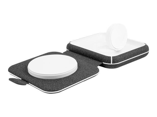 Image of LOGiiX Wireless Travel Pad Duo - Charcoal Black