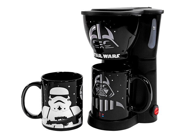 Image of Star Wars Darth Vader Coffee Maker with 2 Mug