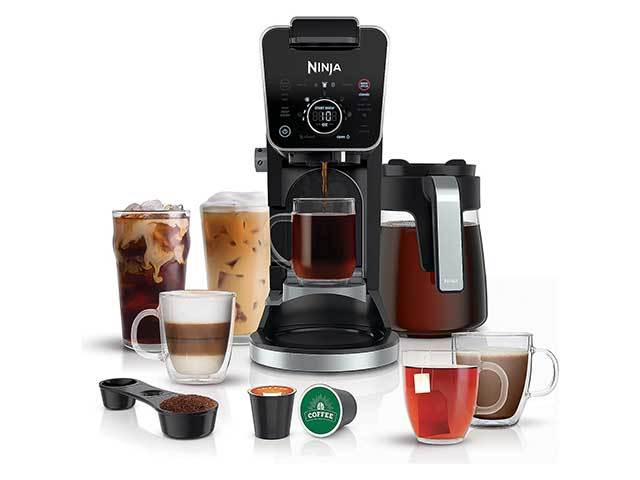 Ninja dualbrew pro système de café spécial, portions individuelles, POD et machine à café goutte à goutte de 12 tasses