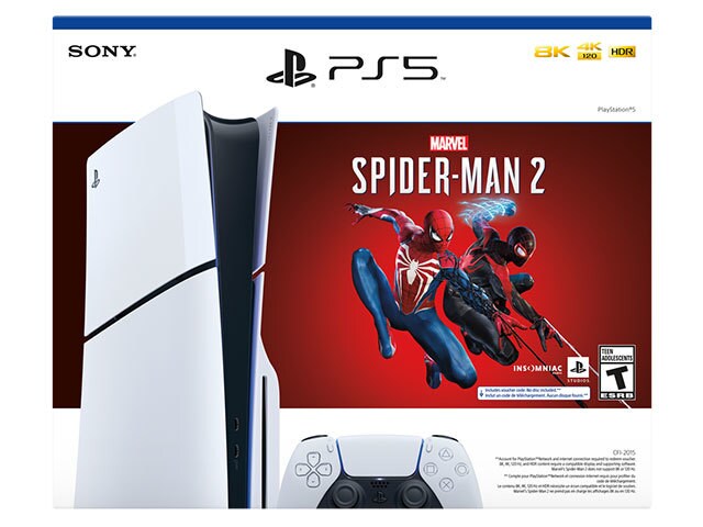 PlayStation®5 Slim Console Marvel’s Spider-Man 2 Bundle