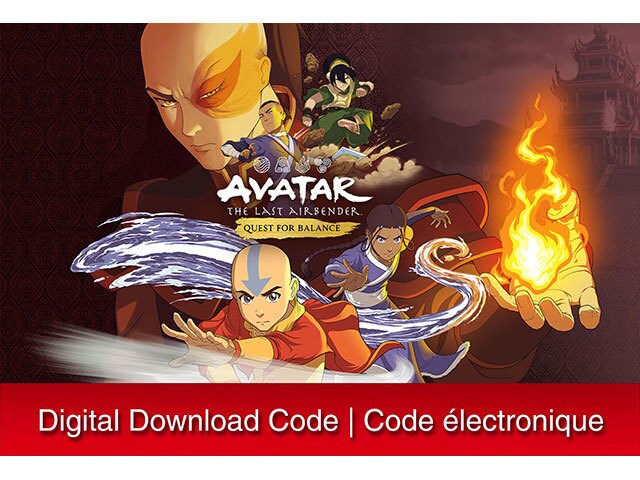 Image of Avatar The Last Airbender: Quest for Balance (Digital Download) for Nintendo Switch