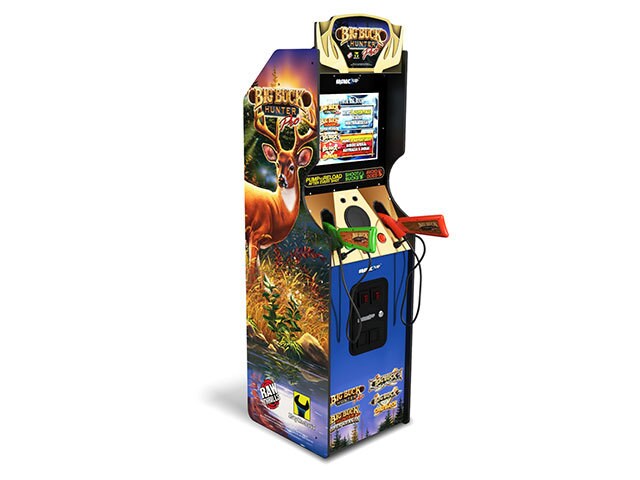 Machine d'arcade de luxe Big Buck Hunter Pro 4 en 1 d'Arcade1UP