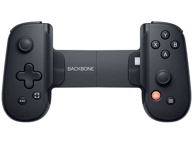 Manette de jeu mobile USB-C (2e génération) de Backbone One pour iPhone 15 et Android - Noir