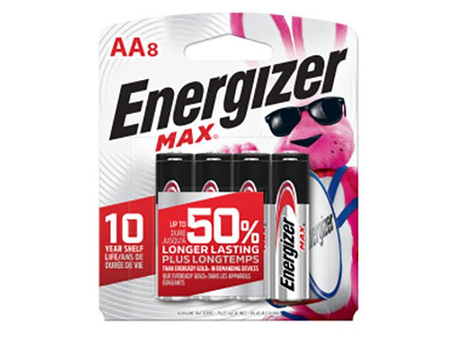 Image of Energizer MAX AA Alkaline Batteries - 8 Pack