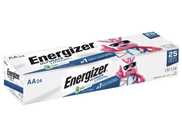 Image of Energizer Ultimate 1.5V Lithium AA Batteries - 24 Pack